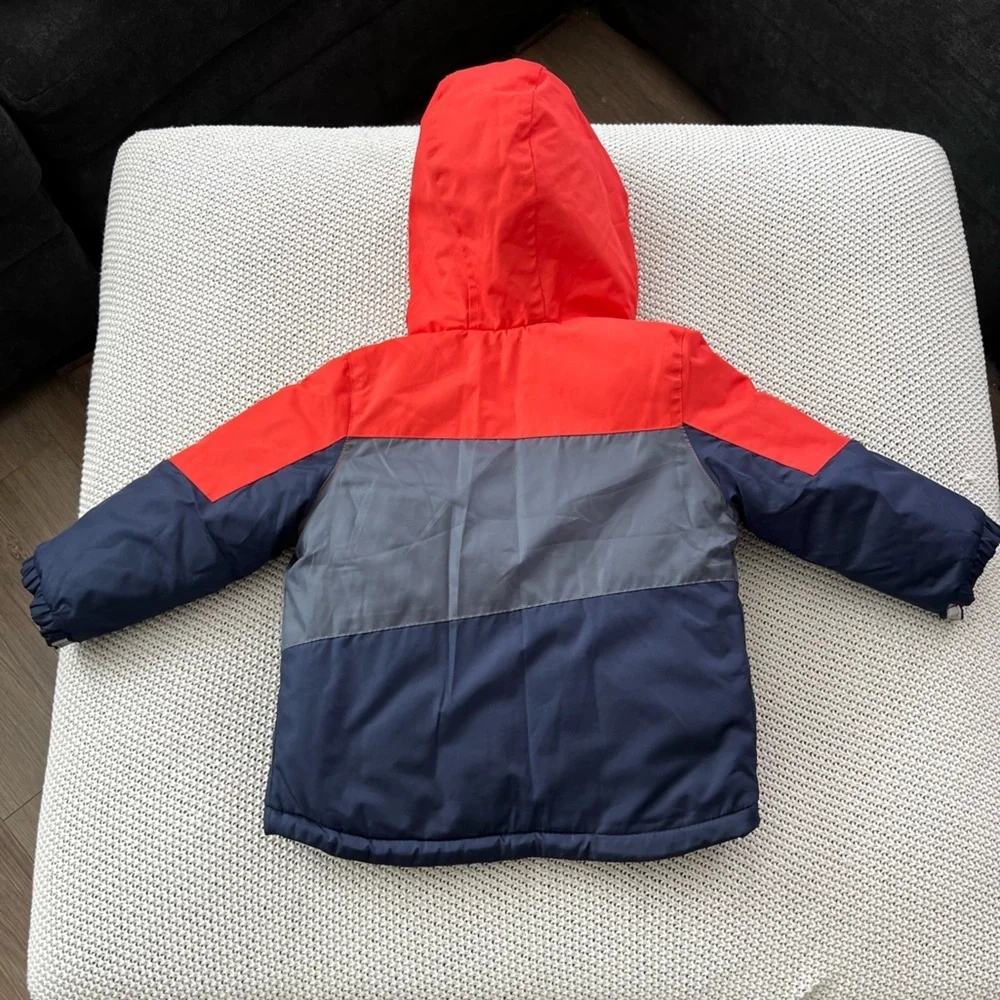 OshKosh B'gosh Vibrant orange and navy blue Jacket